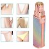 USB Hair Removal Shaver Women Electric Body Face Hair Shaver Machine with Light