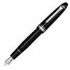 Sailor Profit 21 Fountain Pen, Silver, Black, Medium Nib, 11-2024-420