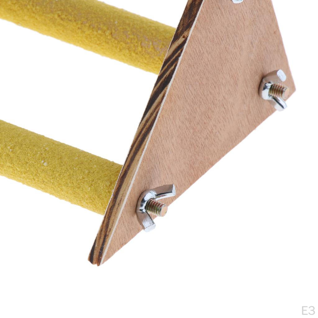 Попугай Птица Жердочка Стенд Игрушки Гимнастический Складной Деревянный Стол для Активностей Игровая Стойка