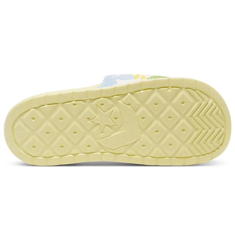 Converse Chuck Taylor All Star Модные шлепанцы с принтом Унисекс Сандалии Желтые 570921C