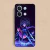 Чехол для телефона KPOP Hunter Girls для Xiaomi Redmi Note 14 13 12 11 S Pro Plus 4G 5G Защитный роскошный красивый чехол с цветной печатью