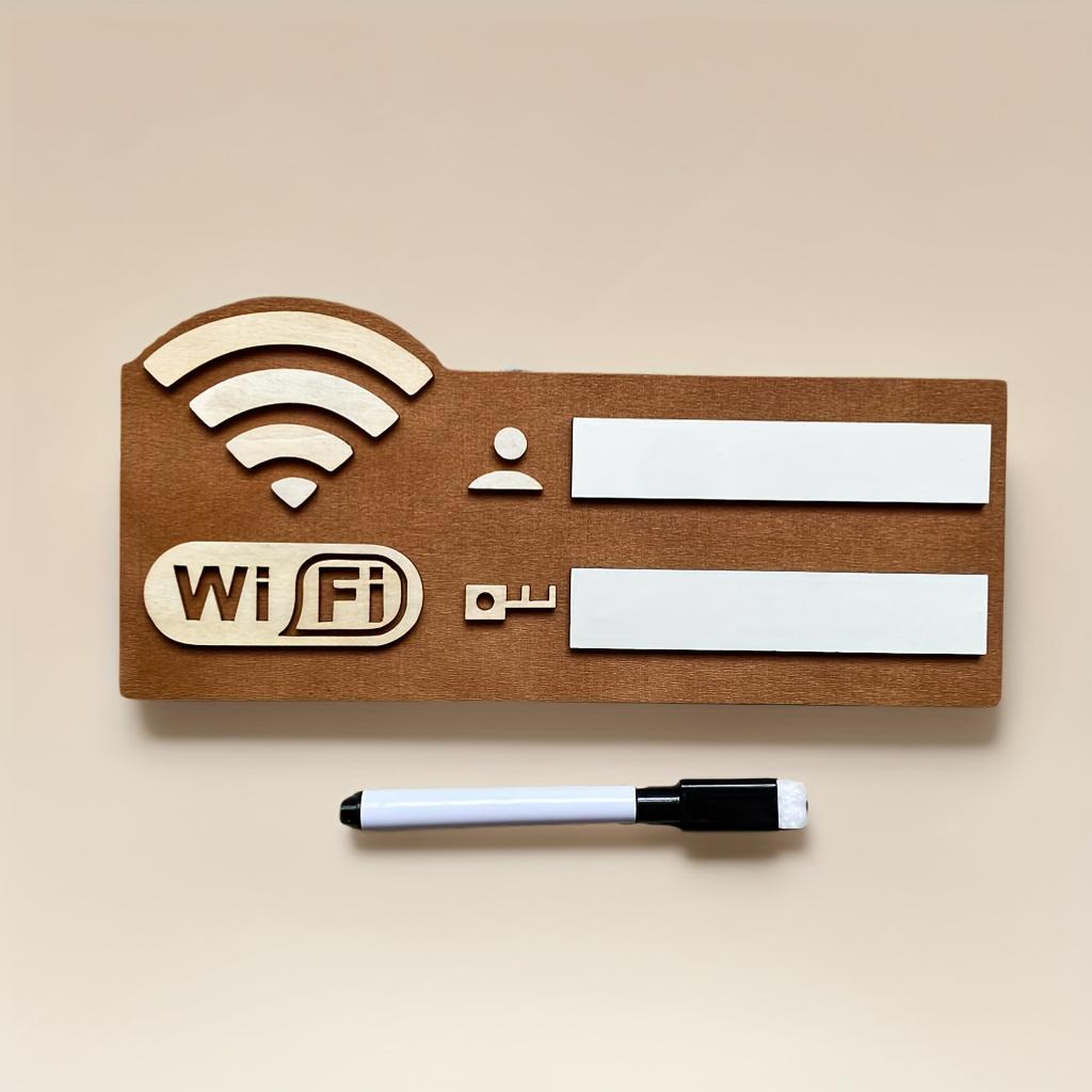 1 шт. Знак с теплым напоминанием о пароле Wi-Fi, Рукописный логотип, Знак бесплатного Wi-Fi, Знак напоминания о беспроводной сети