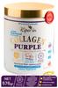 Kiperin 100% Pure and Natural Purple & Multi Collagen Peptides Liposomal Technology Dietary Supplement (576 Grams)