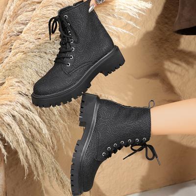 Ботинки мартин женские новые осенне-зимние ботинки женские национальный стиль бархатные короткие ботинки женские на толстой подошве большого размера низкие ботинки женские