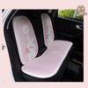 Защитный коврик Летняя дышащая подушка на сиденье Кролик узор Автомобильная подушка из ледяного шелка Автомобильные товары для интерьера