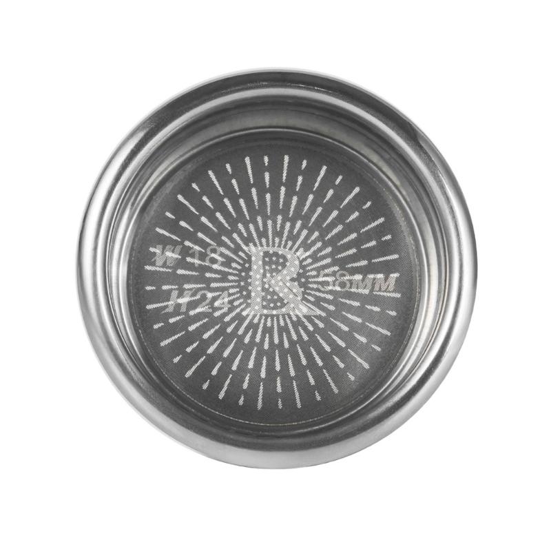 Двухслойная корзина-фильтр для кофе из нержавеющей стали 304, 58 мм, чаша для порошка эспрессо, аксессуар для помола кофе