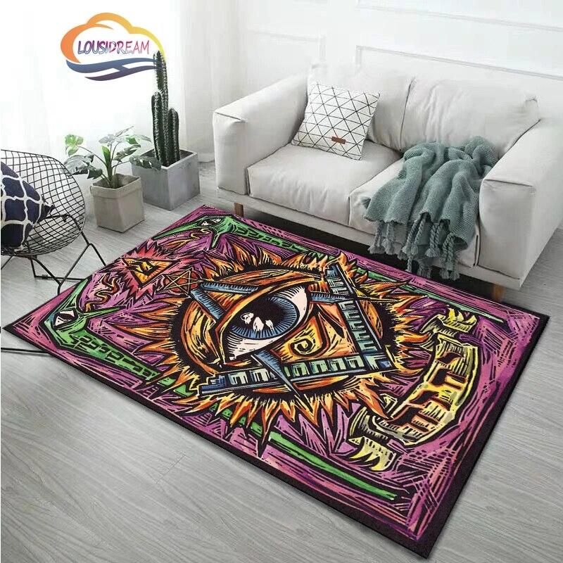 Fashion Carpet Freemasonry Rug Masonic Soft Doormat Rugs Bedroom Freemason Living Room Door Floor Hallway Mats Large