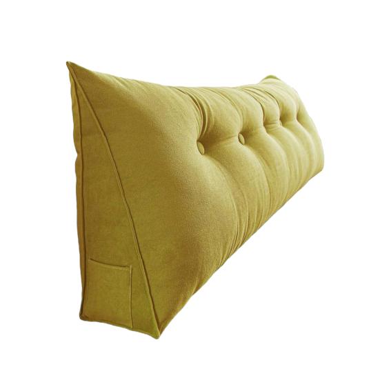 Подушка-клин для изголовья Треугольная подушка для изголовья с боковым карманом Подушка-валик для кровати