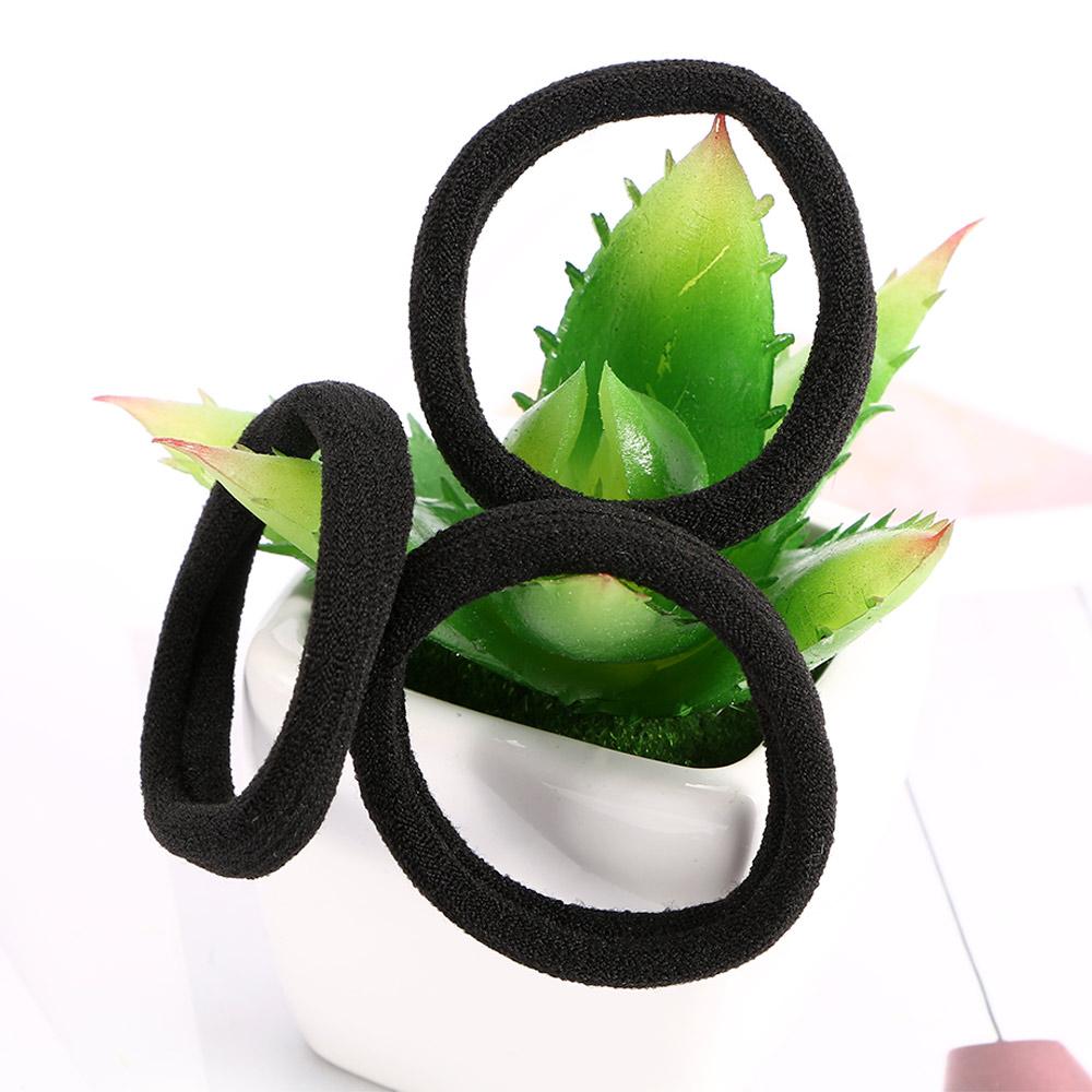 10pcs Rubber Women Girl Ponytail Bracelets Hair Accessories Hair Rope Seamless Hair Ties Hair Band