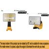 Светодиодный рабочий фонарь Dewalt 18В для аккумулятора DCB201 DCB200, для помещений и улицы, 9Вт 18Вт, яркое освещение