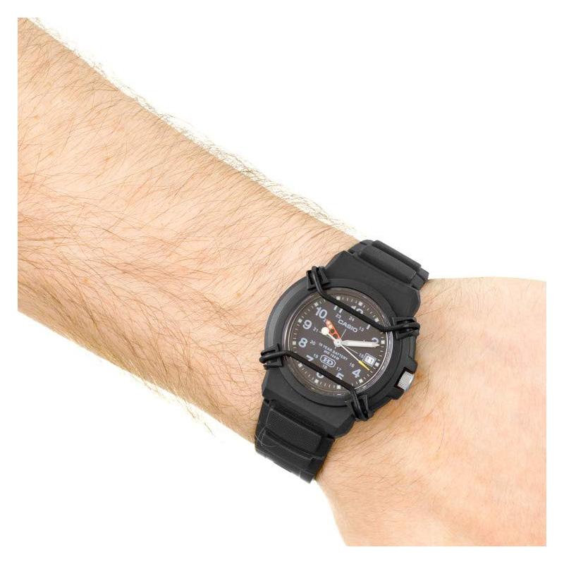Casio Серия YOUTH-дисковый трехстрелочный, десятилетняя батарея, легкий и противоударный, кварцевый механизм, полимерный ремешок, японский и корейский HDA-600B-1B