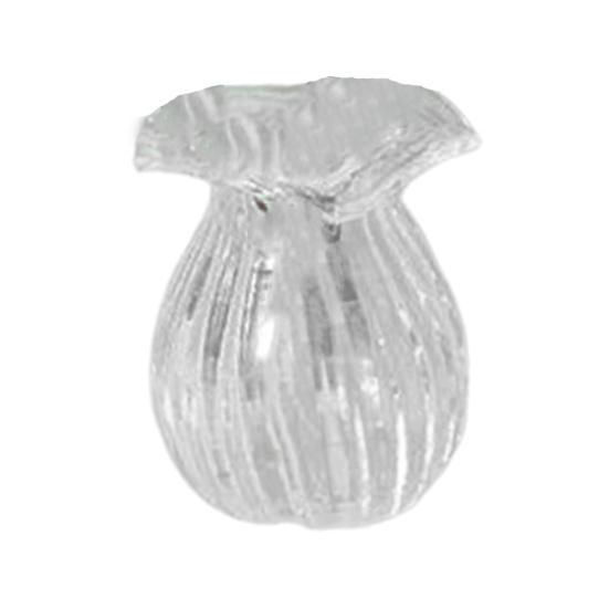 Мини стеклянная ваза магнит на холодильник домашний офис кухонный шкафчик холодильник 3D миниатюрная ваза для цветов магнитное украшение орнамент