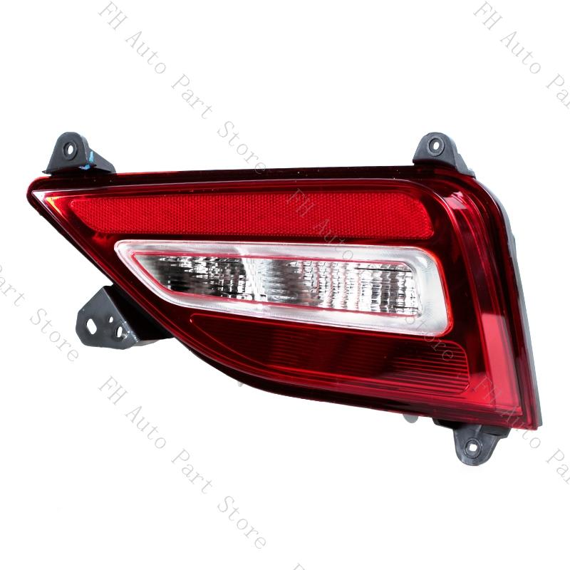 Автомобильный задний бампер, отражатель, противотуманная фара, задний стоп-сигнал, предупреждающий сигнал поворота, без лампочки для Hyundai Santa Fe SantaFe 2019 2020