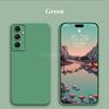 Для Samsung Galaxy A55 5G чехол Samsung Galaxy A55 Funda Camera Protector жидкий силиконовый чехол-накладка цвета конфет Galaxy A55