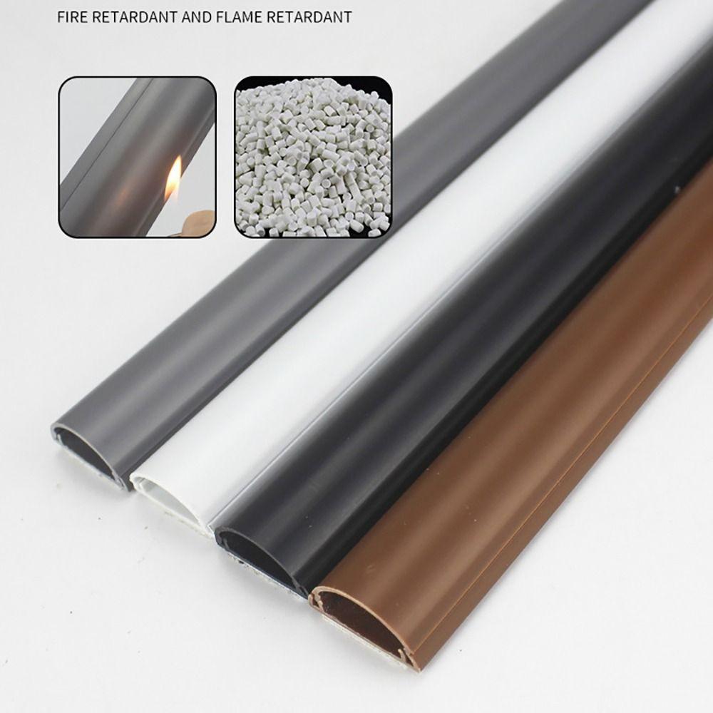 Самоклеящаяся защита шнура питания дуги Защитная крышка кабеля Напольная крышка шнура для дома и улицы