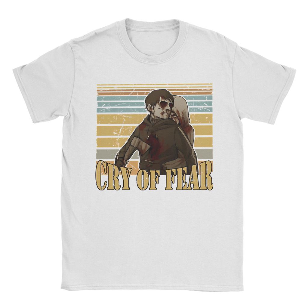 Саймон Хенрикссон Cry of Fear Футболки с графическим принтом для унисекс Женщин Чистый хлопок Футболка Одежда