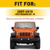 Передний замок капота защелка P комплект кронштейны для JEEP Wrangler JK 2007-18 пара