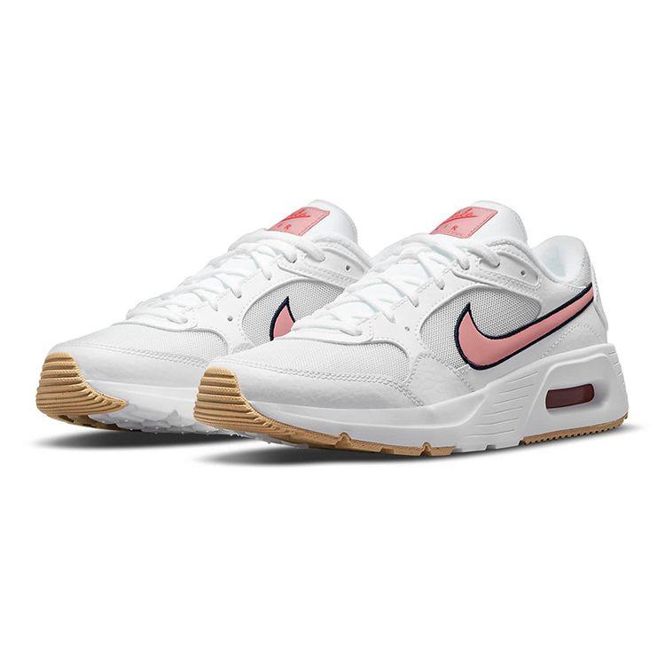 Nike Air Max SC SE GS Photon Dust Pink Glaze Детские кроссовки Белый Чили-Красный DB3087-001