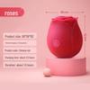 Cross-Border Rose Vibrator: Sucking, Jumping Egg & Vibrating Massager for Women
