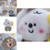 Adorable Cute Chef Dog Plush Toy Keychain Cartoon Doll For Bags And Accessories
