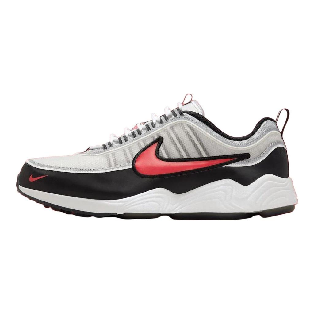 Nike Air Zoom Spiridon Silver Red 2025 Мужские кроссовки Metallic-Silver Sport-Red Black II1161-095