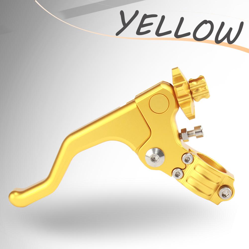 7/8" 22mm Handlebar 2024 CNC Motorcycle Short Stunt Clutch Lever For Honda Dirt Pit Bike Street Sport Motor Accessories