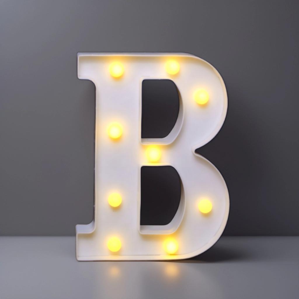 22 см светодиодные буквы и цифры для мероприятий - Идеально для дней рождения и предложений.