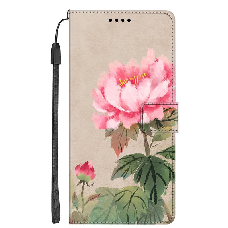 Кожаный чехол-книжка со слотом для карт и магнитной застежкой для Redmi K60 Ultra/Xiaomi 13T/13T Pro
