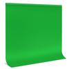 Hemmotop Background Cloth Green Chroma Key Photography Green Back 2 X 2m Virtual Background for Zoom Laser Cutting Terminal Treatment No Worry About