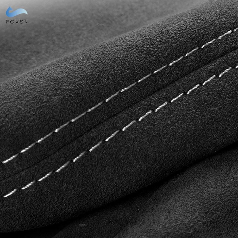 Замшевая кожаная накладка на подлокотник центральной консоли, аксессуары для интерьера, только левый руль для BMW X1 F48 2016 2017