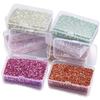 30-80 г измельченное стекло, смола для заливки, для DIY, силиконовая форма для эпоксидной смолы, неровные осколки, для нейл-арта, эпоксидные поделки, наполнитель