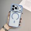 Прозрачный магнитный чехол HD для iPhone 17 Air 16 15 Plus14 13 12 11 17 Pro Max С подставкой из стекла для камеры Покрытие для беспроводной зарядки