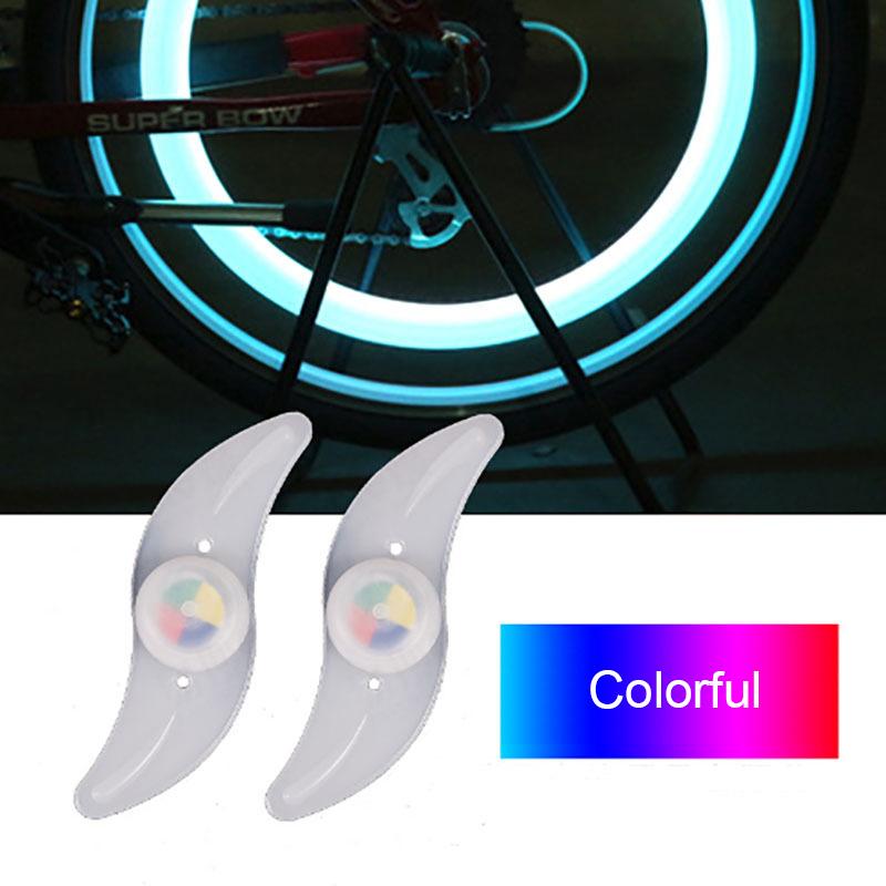 Велосипедный фонарь со спицами, цветное колесо Wind And Fire, силиконовый фонарь, аксессуары для велосипедного оборудования