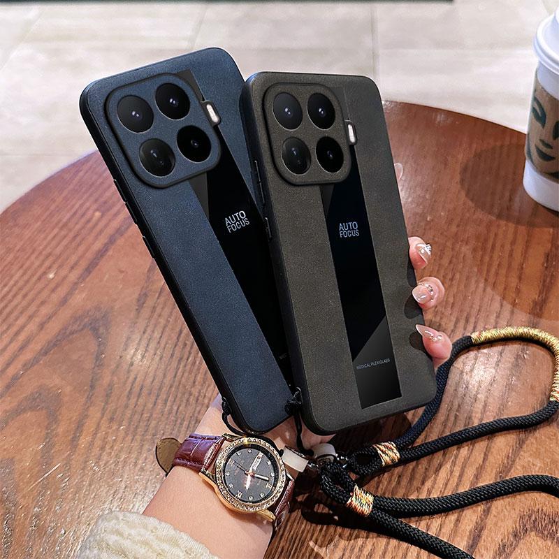 Для Xiaomi 17T/17T Pro Чехол Премиум Кожа Янба Благоприятное Облако Плетеный Браслет Ударопрочная Крышка Для Xiaomi 17 T/17 T Pro