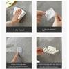 Fashion Soap Box Durable Storage Rack New Soap Dish  Bathroom Kitchen Sink Organizer