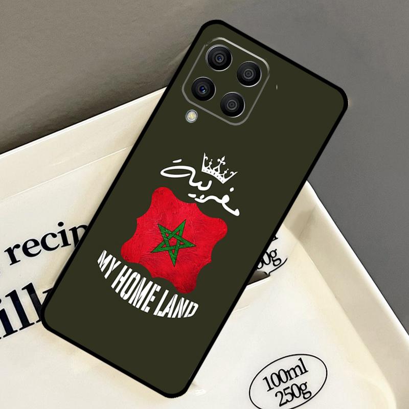 Чехол Флаг Марокко Герб для Samsung Galaxy M32 M12 M52 M15 M35 M55 M31 M56 M36 M16 M06 M13 M33 M53 M14 M34 M54