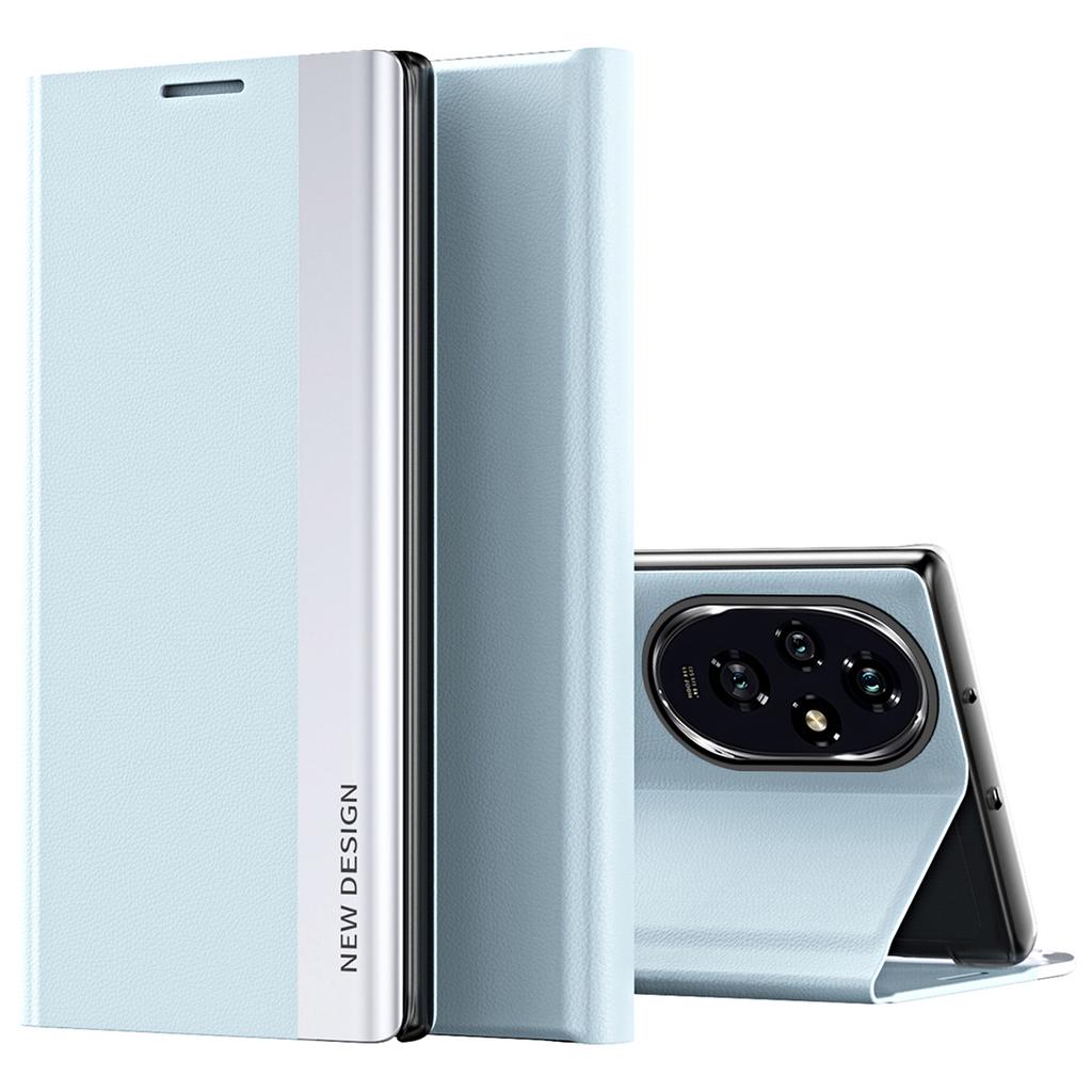 Чехол для Honor 200 Pro 5G Складная подставка Защитный чехол для телефона из ПУ кожи