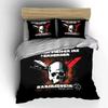 Skull, airplane, text, flames. Bedding sets Duvet cover sets Duvet covers Pillowcases(1* Duvet Cover 2* Pillowcases without duvet insert)