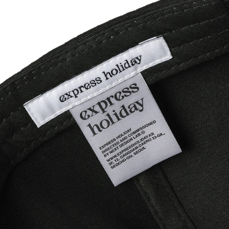 EXPRESS HOLIDAY EXP Logo Ball Cap_Black