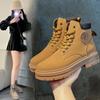 Spring New British Student Couple Style Thick Soled Martin Boots Street Photography Short Boots for Men and Women