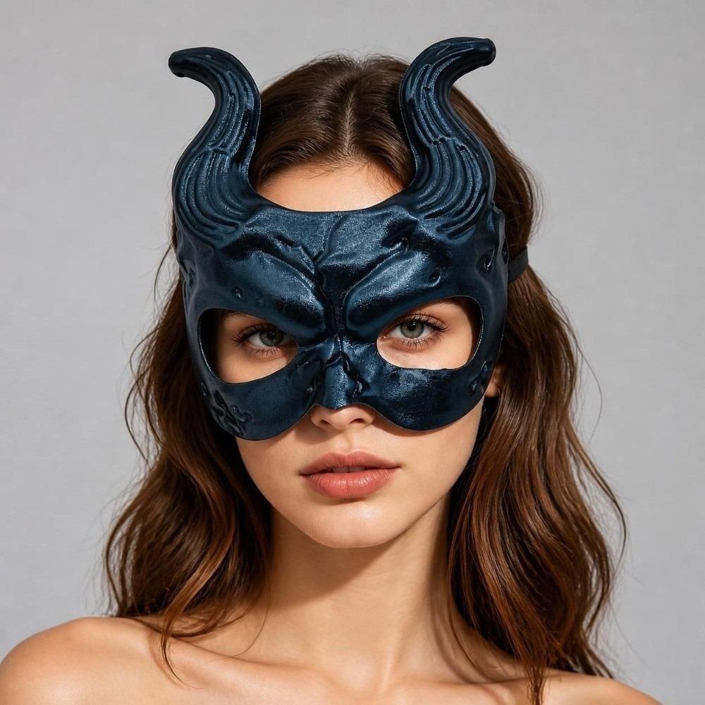 Carnival Demon Devil Horn Mask Masquerade Ball Halloween Costume Mask Cosplay Event