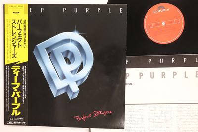 Виниловая пластинка DEEP PURPLE Perfect Strangers 25MM0401 POLYDOR 1984 Япония Obi Рок Б/у