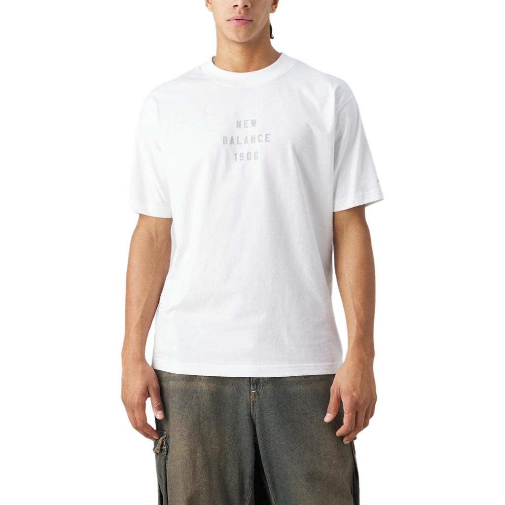 Men's T-Shirt New Balance T Shirt Men's White