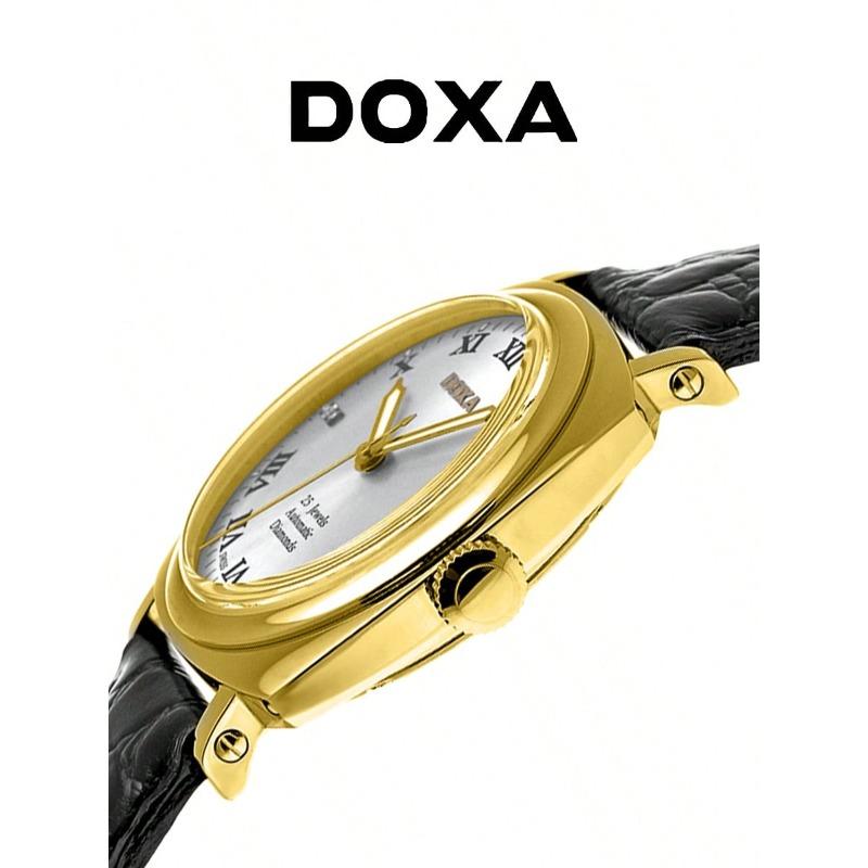 Мужские механические серебряные часы DOXA D117KSV