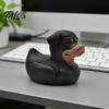 3D-печатная фигурка собаки породы ротвейлер и утки, Забавная фигурка собаки-утки, Украшение для рабочего стола, прихожей, автомобиля, Креативное украшение
