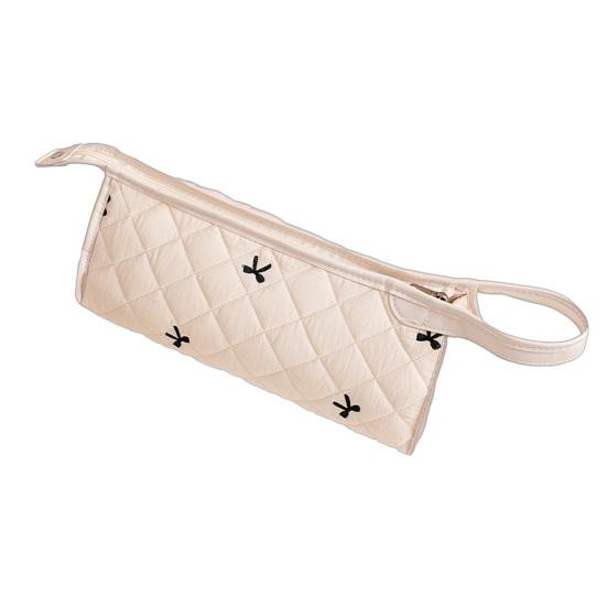 Стеганый дорожный чехол Портативный большой вместимости Застежка-молния Сумка для хранения Фен Инструменты для укладки Легкий Портативный