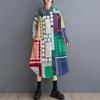 Long Sleeve Plus Size Vintage New In Dresses for Women Casual Loose Long Spring Autumn Shirt Dress
