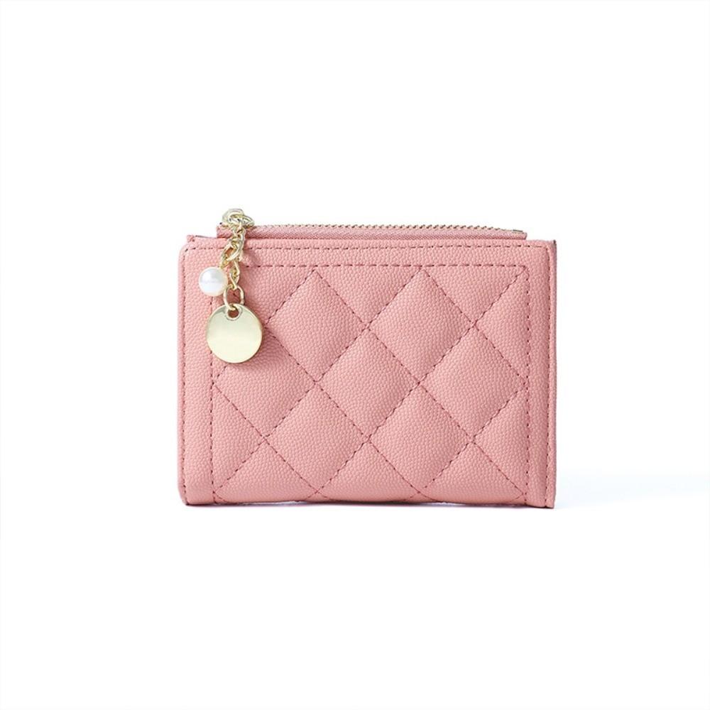 Короткий женский кошелек для монет из ПУ кожи, держатель для карт из ПУ кожи, маленькая сумка для хранения, кошелек из ПУ кожи, женский