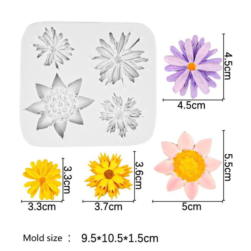 Мини Роза Камелия Цветок Силиконовая Форма для Сахарной Мастики Печенье Кексы Шоколад Форма для Выпечки Инструменты для Украшения Фондантного Торта