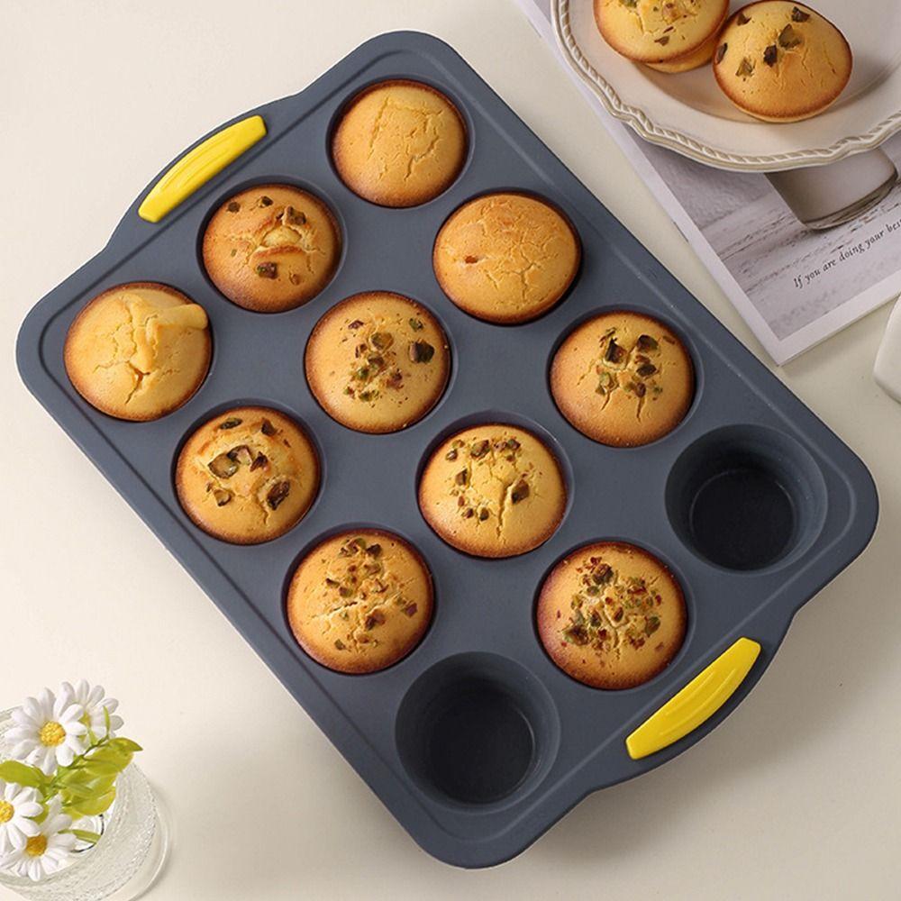 Reusable Silicone Cake Mold Silicone Silicone Muffin Tray Mini Baking Molds  Baking Muffins